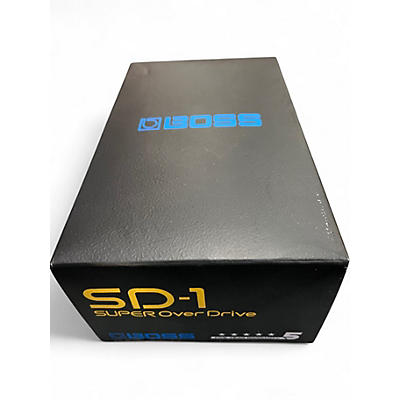 Used BOSS SD1 Super Overdrive Effect Pedal