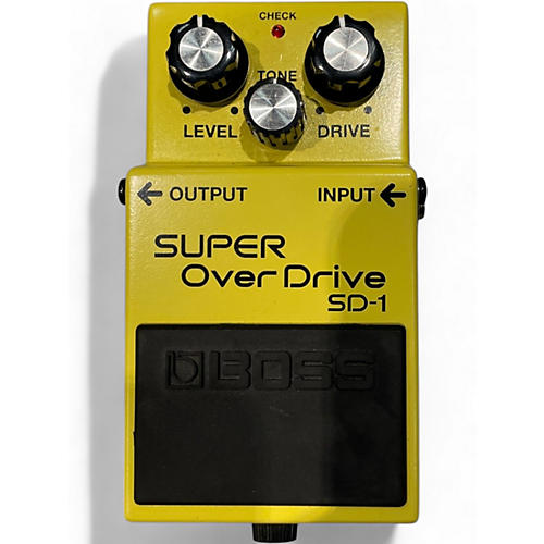 Used BOSS SD1 Super Overdrive Effect Pedal