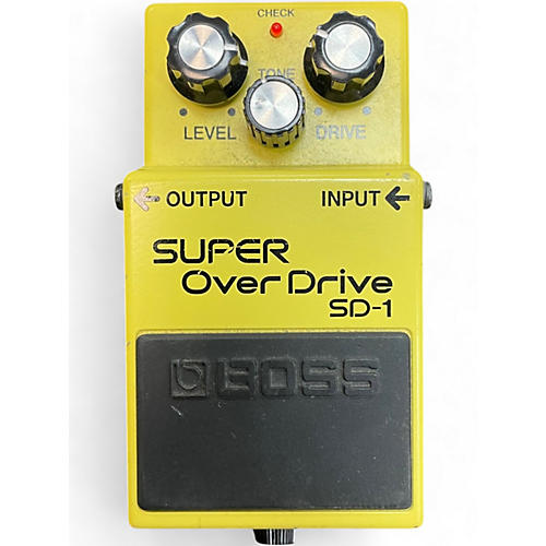 Used BOSS SD1 Super Overdrive Effect Pedal