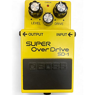 Used BOSS SD1 Super Overdrive Effect Pedal
