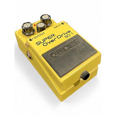 Used BOSS SD1 Super Overdrive Effect Pedal