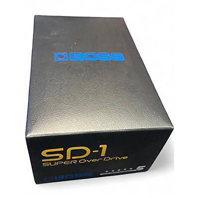 Used BOSS SD1 Super Overdrive Effect Pedal