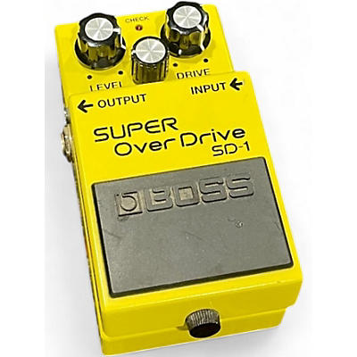 Used BOSS SD1 Super Overdrive Effect Pedal