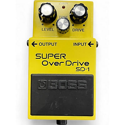 Used BOSS SD1 Super Overdrive Effect Pedal