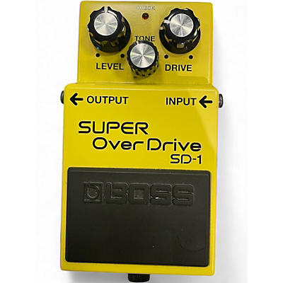 Used BOSS SD1 Super Overdrive Effect Pedal