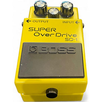 Used BOSS SD1 Super Overdrive Effect Pedal