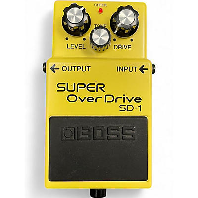 Used BOSS SD1 Super Overdrive Effect Pedal