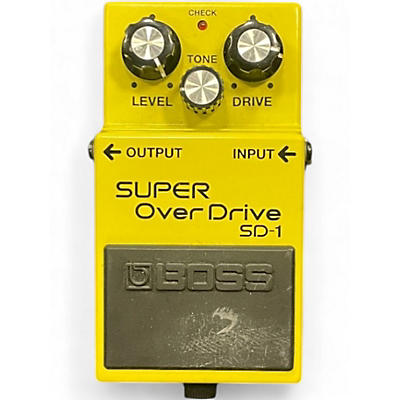 Used BOSS SD1 Super Overdrive Effect Pedal