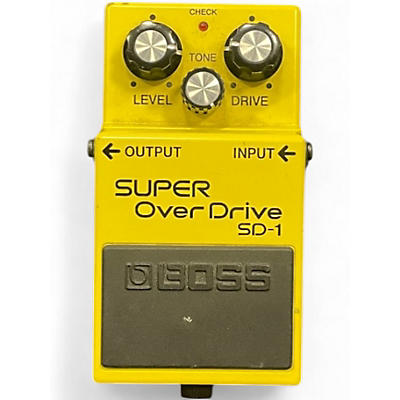 Used BOSS SD1 Super Overdrive Effect Pedal