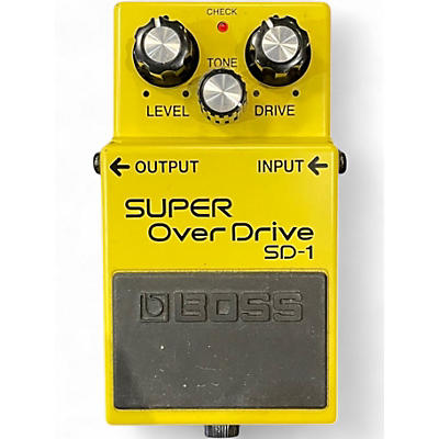 Used BOSS SD1 Super Overdrive Effect Pedal