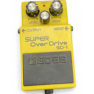 Used BOSS SD1 Super Overdrive Effect Pedal