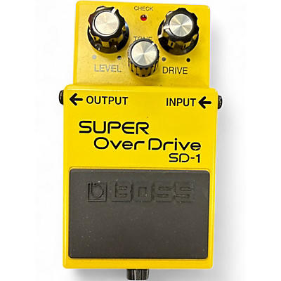 Used BOSS SD1 Super Overdrive Effect Pedal