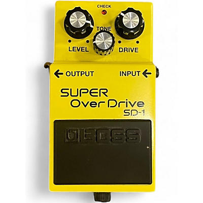 Used BOSS SD1 Super Overdrive Effect Pedal