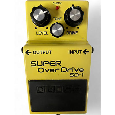 Used BOSS SD1 Super Overdrive Effect Pedal