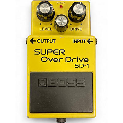 Used BOSS SD1 Super Overdrive Effect Pedal