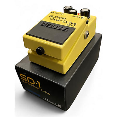 Used BOSS SD1 Super Overdrive Effect Pedal