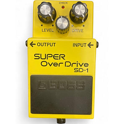 Used BOSS SD1 Super Overdrive Effect Pedal