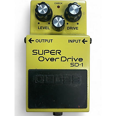 Used BOSS SD1 Super Overdrive Effect Pedal