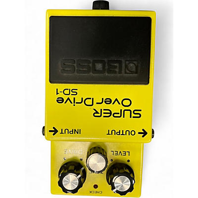 Used BOSS SD1 Super Overdrive Effect Pedal