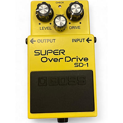 Used BOSS SD1 Super Overdrive Effect Pedal