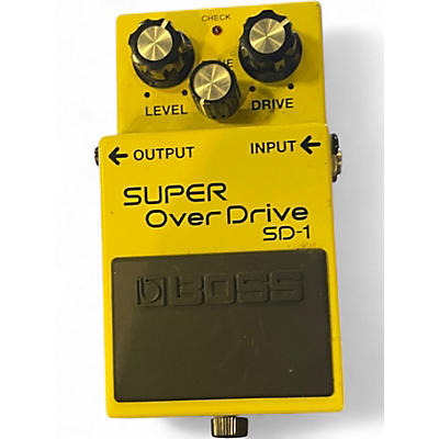 Used BOSS SD1 Super Overdrive Effect Pedal