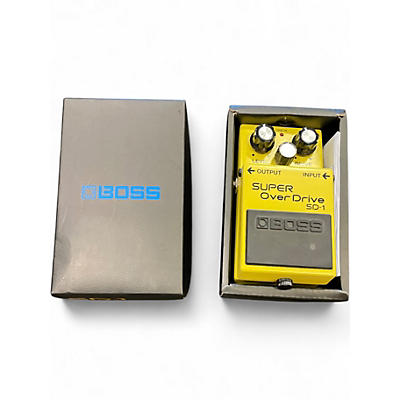 Used BOSS SD1 Super Overdrive Effect Pedal