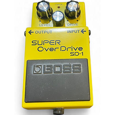 Used BOSS SD1 Super Overdrive Effect Pedal