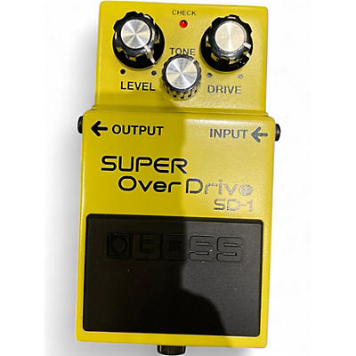 Used BOSS SD1 Super Overdrive Effect Pedal