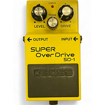 Used BOSS SD1 Super Overdrive Effect Pedal