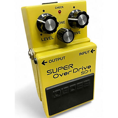Used BOSS SD1 Super Overdrive Effect Pedal