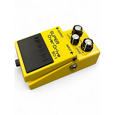 Used BOSS SD1 Super Overdrive Effect Pedal