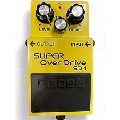 Used BOSS SD1 Super Overdrive Effect Pedal