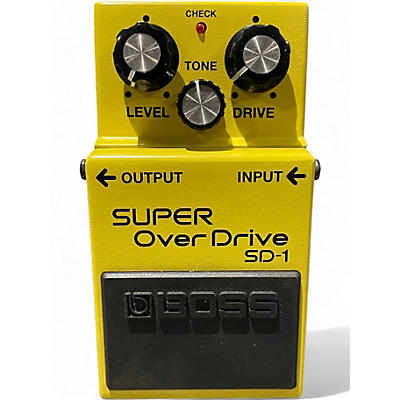 Used BOSS SD1 Super Overdrive Effect Pedal