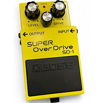 Used BOSS SD1 Super Overdrive Effect Pedal