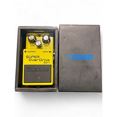 Used BOSS SD1 Super Overdrive Effect Pedal