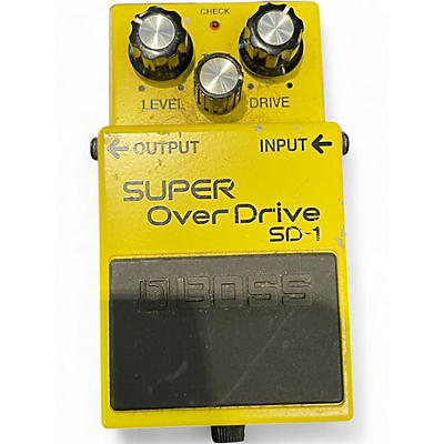 Used BOSS SD1 Super Overdrive Effect Pedal