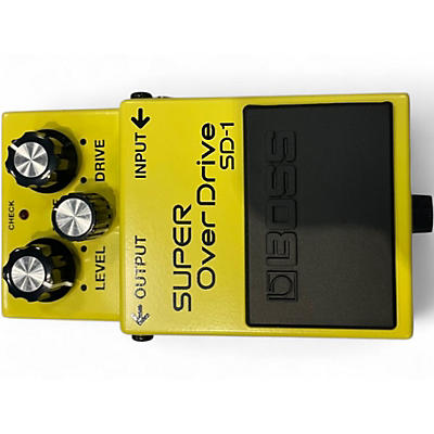 Used BOSS SD1 Super Overdrive Effect Pedal