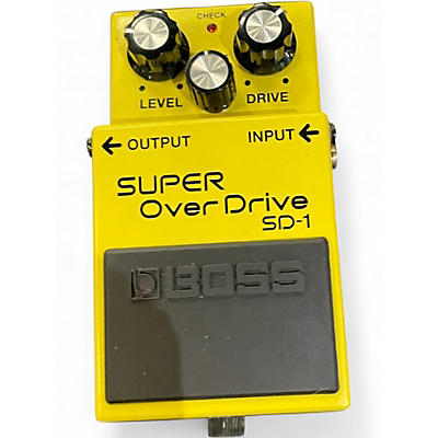 Used BOSS SD1 Super Overdrive Effect Pedal