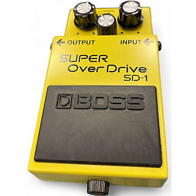 Used BOSS SD1 Super Overdrive Effect Pedal