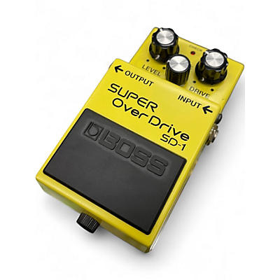Used BOSS SD1 Super Overdrive Effect Pedal