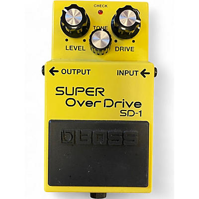 Used BOSS SD1 Super Overdrive Effect Pedal