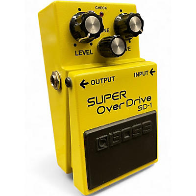 Used BOSS SD1 Super Overdrive Effect Pedal
