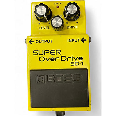 Used BOSS SD1 Super Overdrive Effect Pedal