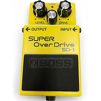 Used BOSS SD1 Super Overdrive Effect Pedal