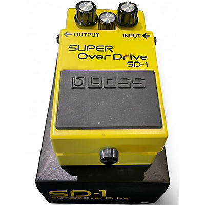 Used BOSS SD1 Super Overdrive Effect Pedal