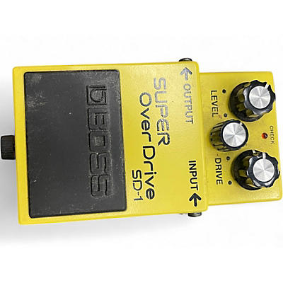 Used BOSS SD1 Super Overdrive Effect Pedal