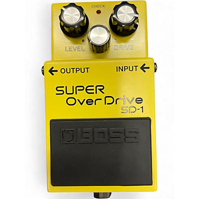 Used BOSS SD1 Super Overdrive Effect Pedal