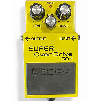 Used BOSS SD1 Super Overdrive Effect Pedal