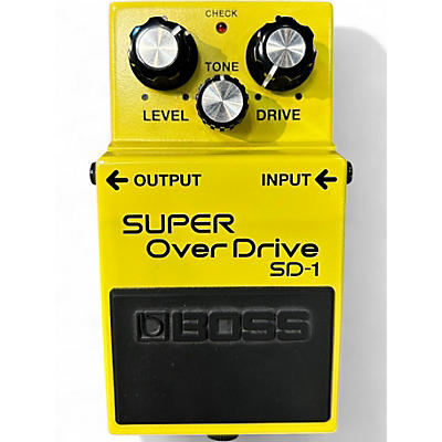 Used BOSS SD1 Super Overdrive Effect Pedal