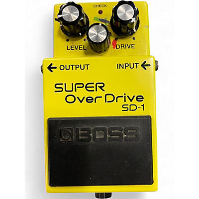 Used BOSS SD1 Super Overdrive Effect Pedal
